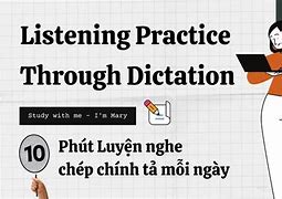 Cách Luyện Nghe Chép Chính Tả